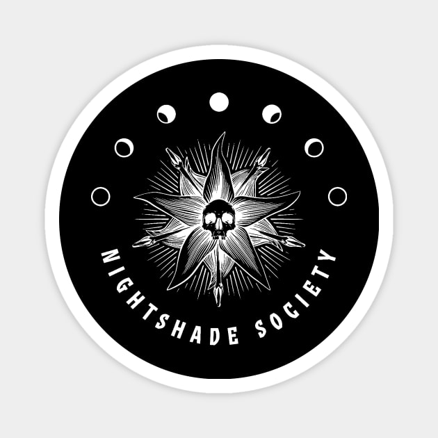 Nightshade Society Magnet by MindsparkCreative